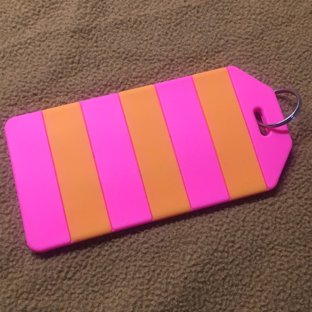 Kate Spade silicon luggage tag